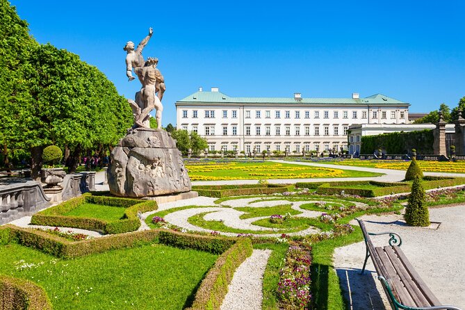 Salzburg Old Town Walking Tour, Mozart, Mirabell Gardens - Makartsteg Bridge, the Salzach promenade, and the fortress view