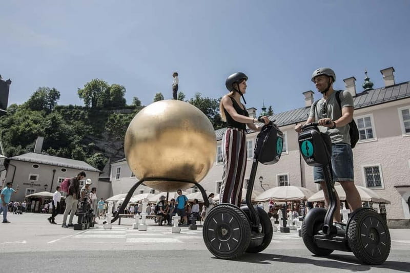 Salzburg: Segway sightseeing tour - From Wolf Dietrich Straße to Mozartplatz along the Salzach