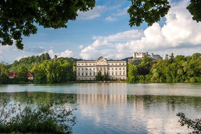 Salzburg Super Saver: Original Sound of Music and Salt Mines Day Trip - Schloss Hellbrunn gazebo: a short stop with a big scene behind it