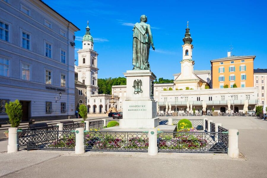 Salzburg Tour: Mirabell Gardens, Sound of Music, Mozart - Kapitelplatz and Hohensalzburg Fortress: The View That Feels Like Proof