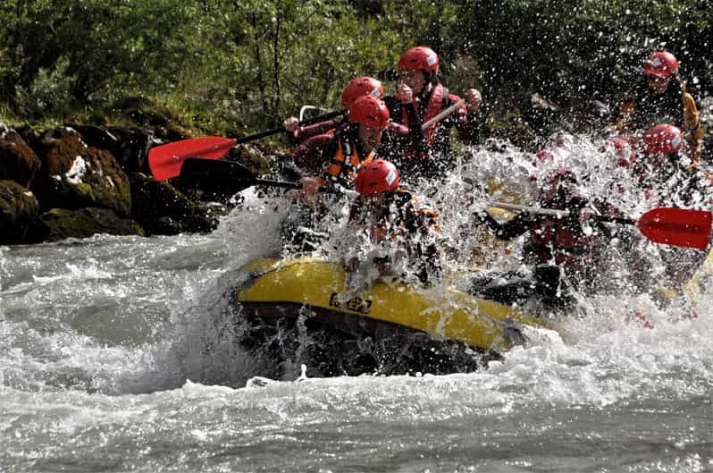 Salzburg: White Water Rafting on the Salzach River - Railway rapids and passing through Lend