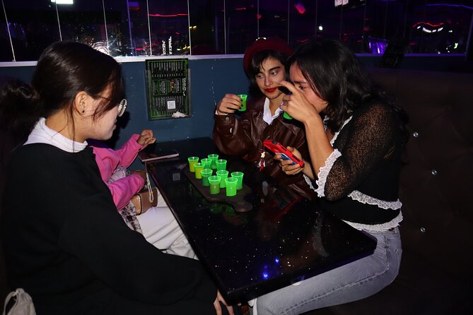 Saturday Night Pub Crawl for Professionals in Vienna, Austria - Daiquiri Shotothek, glow-in-the-dark shots, and getting your freebie the smart way