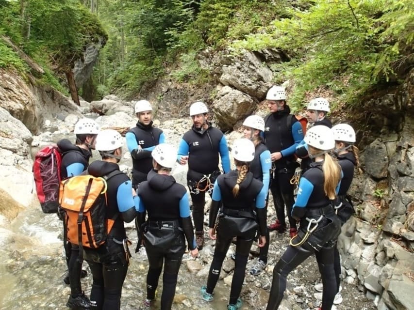 Schwarzwasserbach: Canyoning in Austria's Kleiwalsertal - A route built around your level: sporty jumps or a calmer canyon day