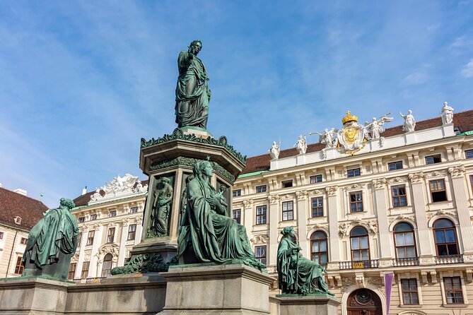Skip the Line Empress Sisi Museum, Hofburg and Gardens Tour - Stop 4: Heldenplatz, heroes, monuments, and the imperial stage
