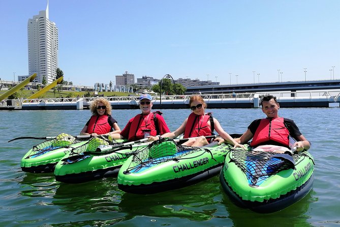 Small-Group Guided Kayak Tour of Vienna - Danube Tower, Danube Island, and planning lunch after the paddle