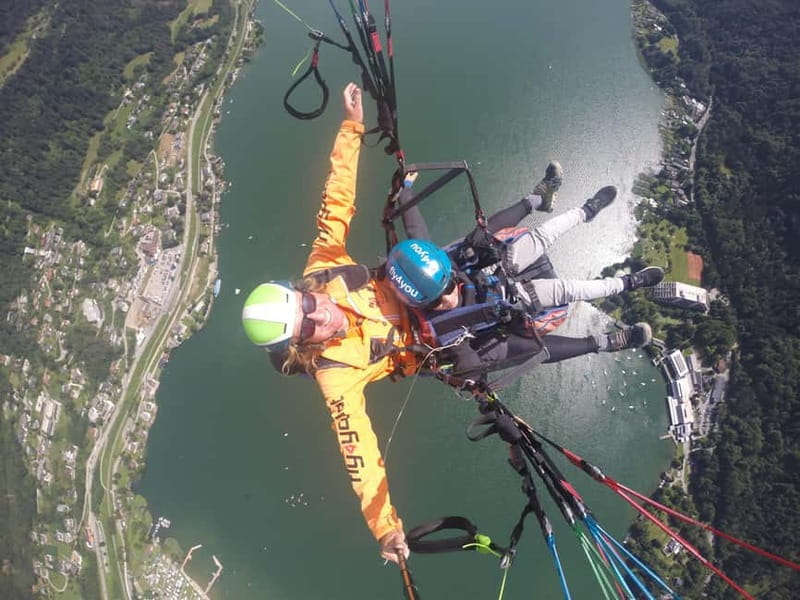 Tandem flight: Paragliding panorama tandem flight - Photos, Loops, and How to Get the Most From Your Briefing