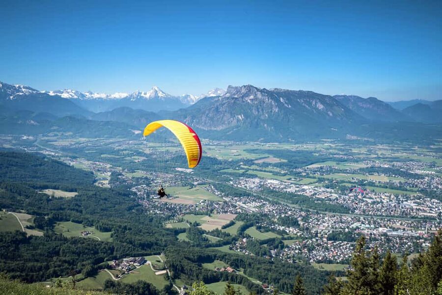 Tandem Paragliding Salzburg City - The 2-hour time block, and what happens before you actually fly