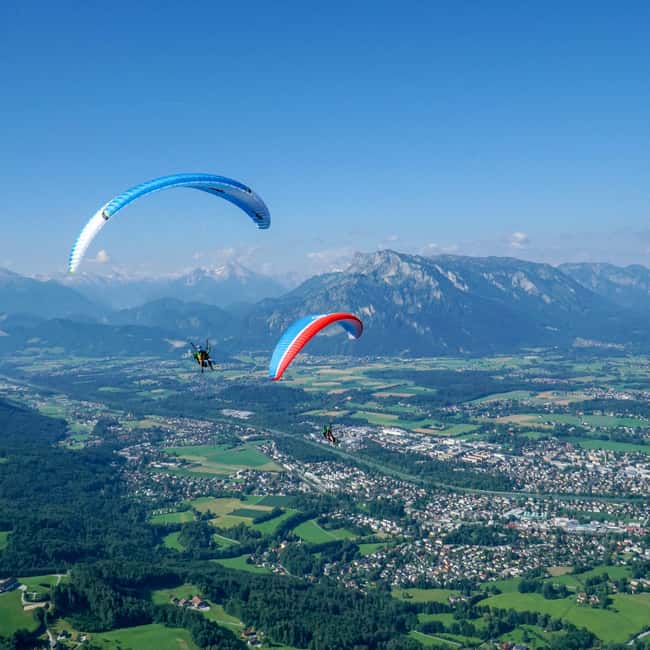 Tandem Paragliding Salzburg City - Weather decisions made the day before, and why that’s a good sign