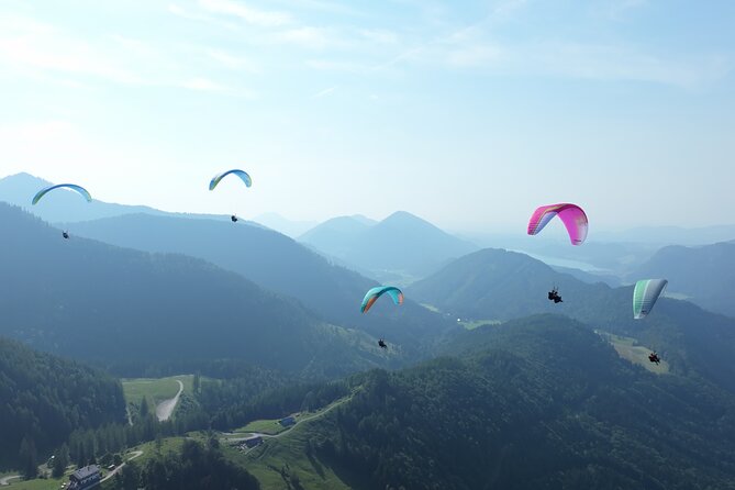 Tandem Paragliding St. Gilgen - Wolfgangsee - Flight Time Over Lake Wolfgang and the Salzkammergut
