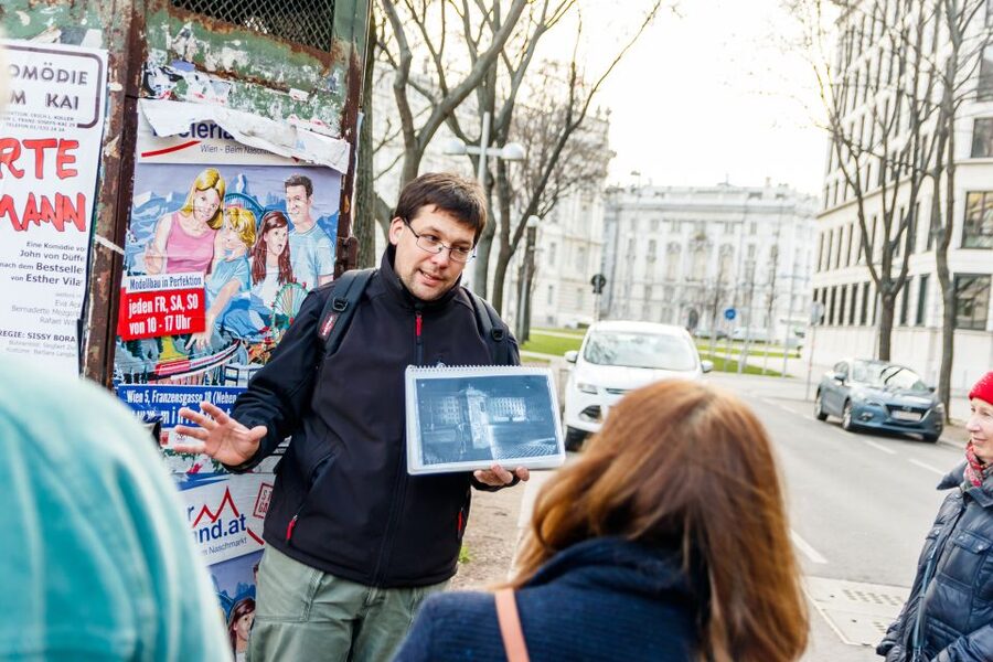 "The Third Man" Film Location Tour - How guides turn film trivia into Cold War context