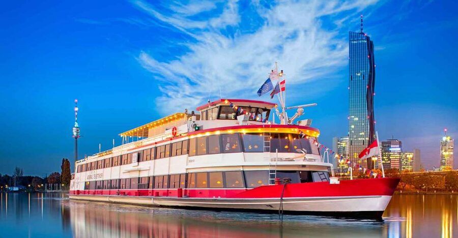 Vienna: 3,5-Hour Danube Cruise "Greek Night" - Getting There: The Vienna-Handelskai Pier Where the Night Starts