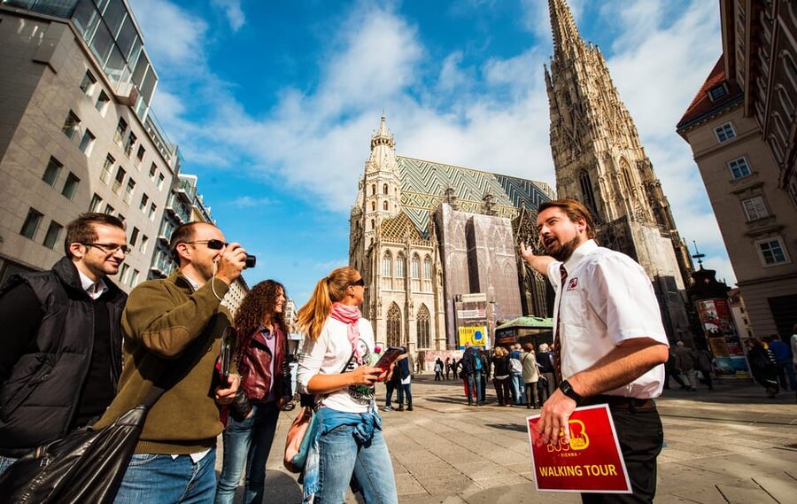 Vienna: Big Bus Hop-On, Hop-Off Tour by Open-Top Bus - St. Stephen’s Cathedral and Vienna State Opera: landmarks that make the bus feel worth it