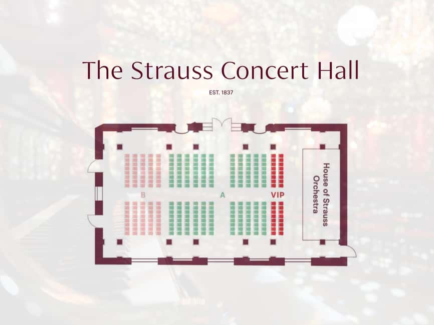 Vienna: Classical Concert in the historic 1837 Strauss-Hall - Why the 1837 Strauss-Hall feels different from most concert venues
