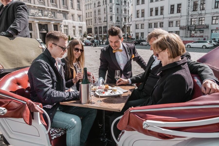 Vienna: Culinary Horse-Drawn Carriage Experience - The Food and Wine: Sparkling Inclusions and Regional Bites