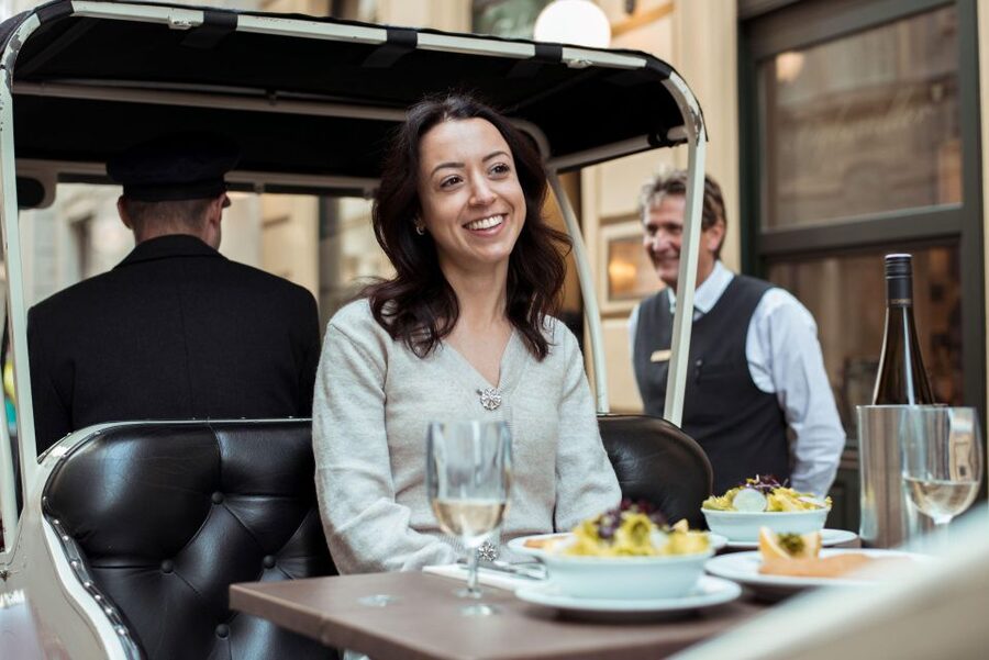 Vienna: Culinary Sightseeing Tour in an Electric Vintage Car - Wine, Water, and the Vegetarian or Vegan Question