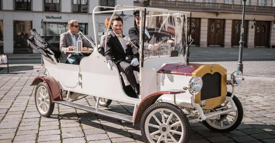 Vienna: Culinary Sightseeing Tour in an Electric Vintage Car - Electric Vintage Car Comfort That Still Feels Special