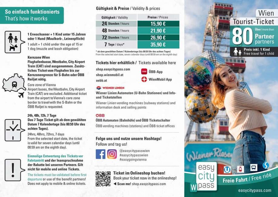 Vienna: EasyCityPass | City Card | Bus Metro Tram | Savings - Key things to know before you buy
