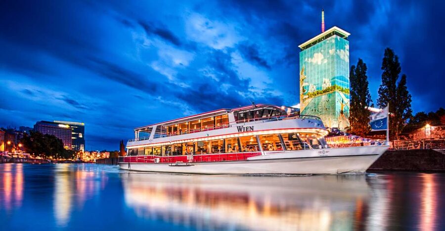 Vienna: Evening Cruise Along The Danube - The 3-Hour Flow: From Boarding To Illuminated Vienna
