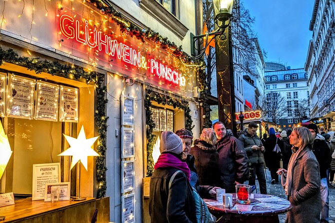 Vienna Guided Christmas Market Food and Drink Tour - The Food and Drink: Included Portions, Adult Alcohol, and a Built-In Pace