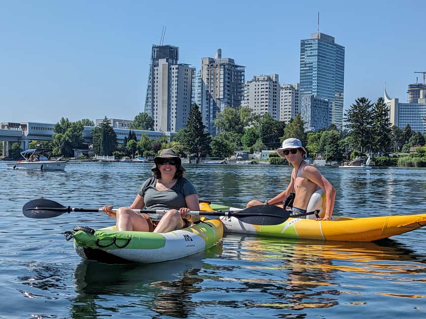 Vienna: Guided Kayaking Tour - Paddling past the UN, and seeing modern Vienna from the water