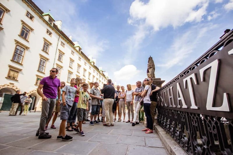Vienna: Habsburgs Capital, 2hrs. Historical walking Tour - Michaelerplatz: the star-shaped Baroque plaza that sets the tone
