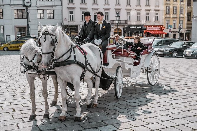 Vienna Horse-Drawn Carriage Ride with Sparkling Wine and Food - Key highlights before you go