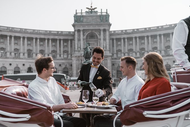 Vienna Horse-Drawn Carriage Ride with Sparkling Wine and Food - The inner-city loop: Burgtheatre to City Hall and beyond