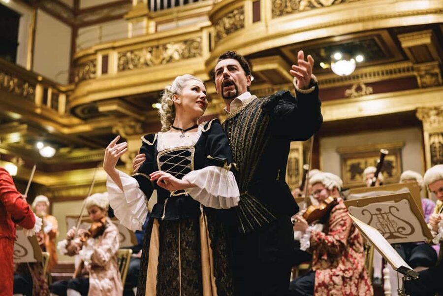 Vienna: Mozart Concert at the Musikverein - Golden Hall - Entering the Musikverein Golden Hall With Real Vienna Style