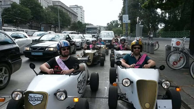 Vienna: Sightseeing Tour in Hotrod - The route feel: fast views, narrow streets, and Danube Canal energy