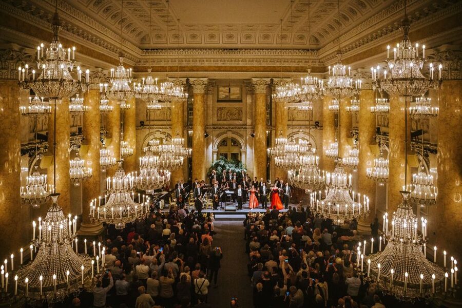 Vienna: Strauss and Mozart Concert at Hofburg Palace - Choosing your seat in a palace hall