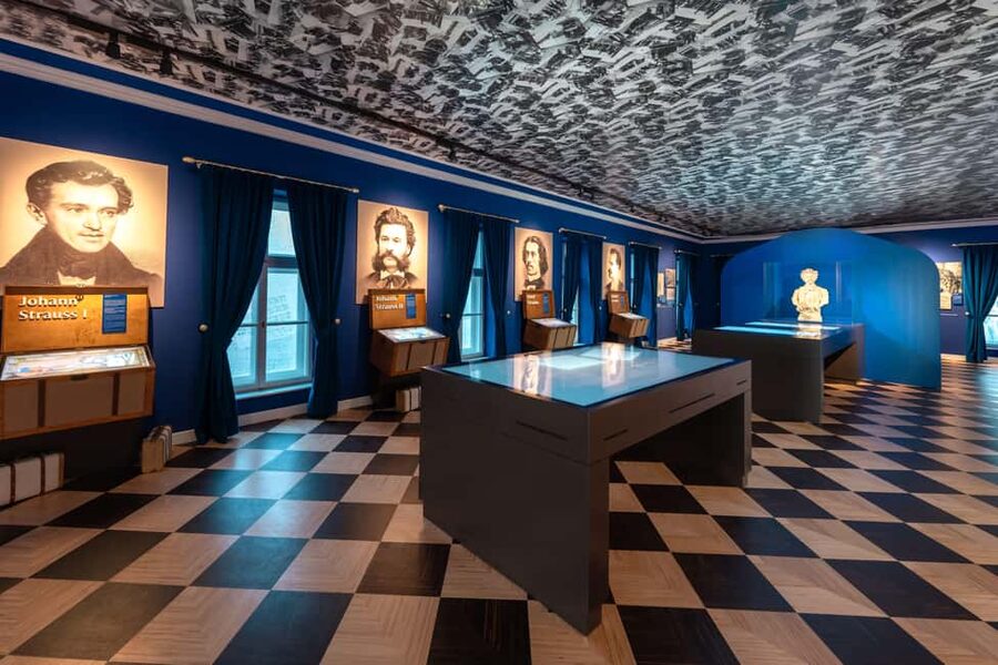 Vienna: Strauss Museum – Music&History in Historic 1837 Hall - The multimedia finale honoring Johann Strauss Jr.