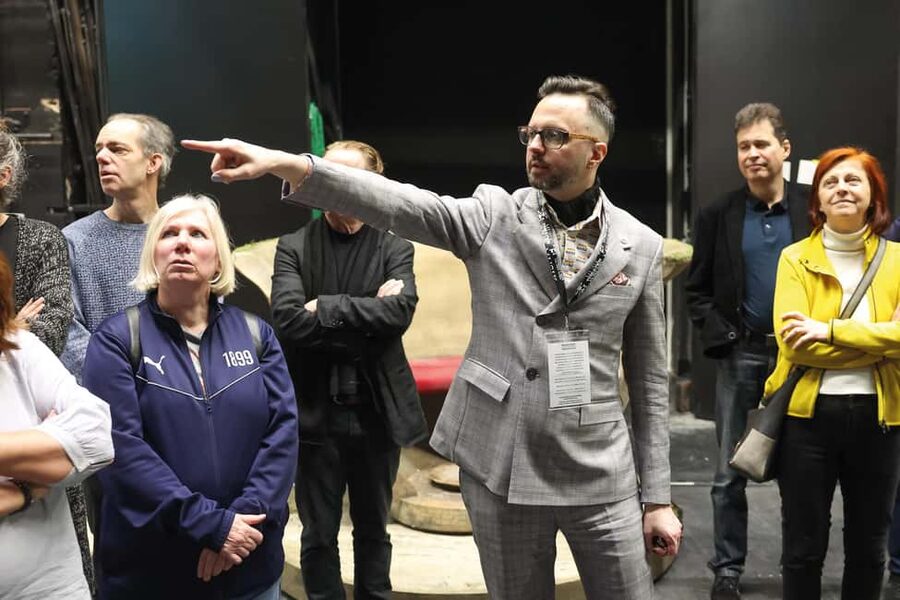 Vienna: Theater an der Wien Backstage Tour - The auditorium walkthrough: why the room itself is part of the performance