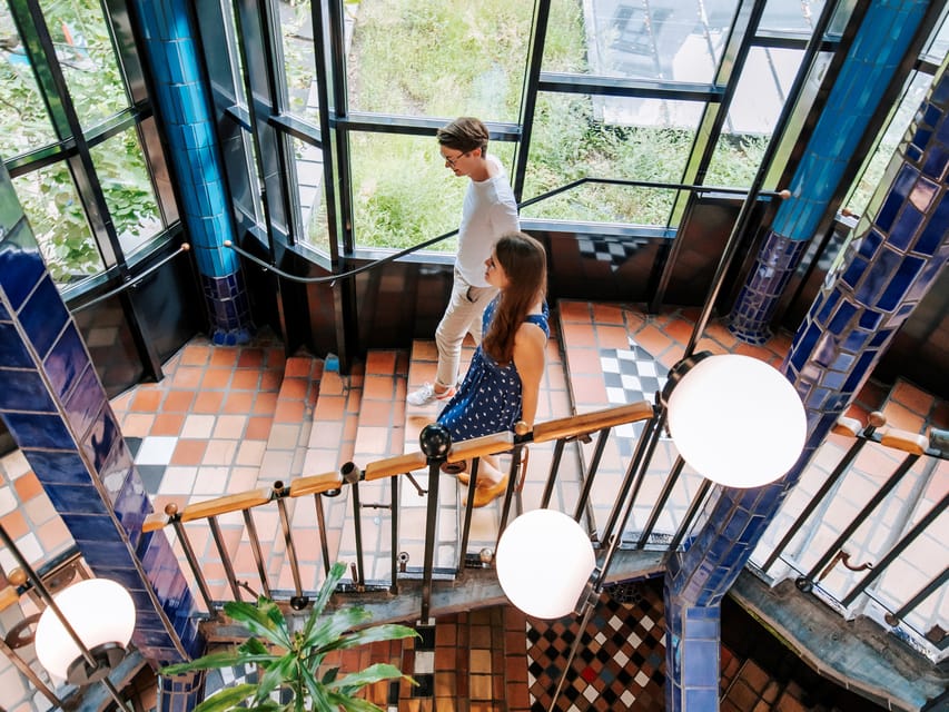 Vienna: Tickets for Kunst Haus Wien: Museum Hundertwasser - Café Friedlich and the green courtyard break that actually feels worth it