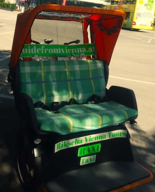 Vienna: Tour with locals in RAXI electric rickshaw - Weather limits and the public transport backup plan