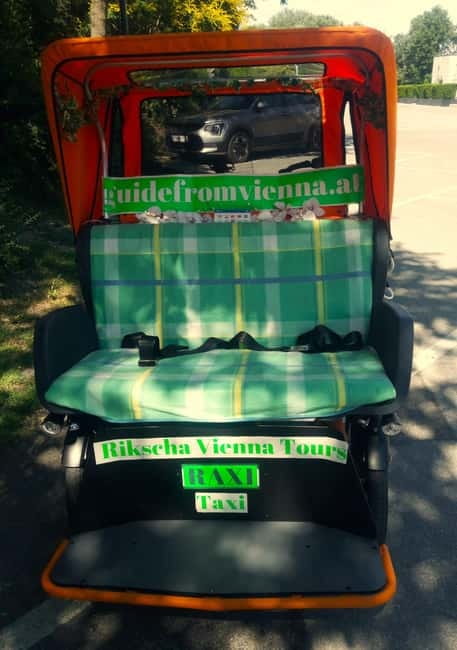 Vienna: Tour with locals in RAXI electric rickshaw - Donau Park and Old Danube: Vienna’s outdoor side with minimal effort