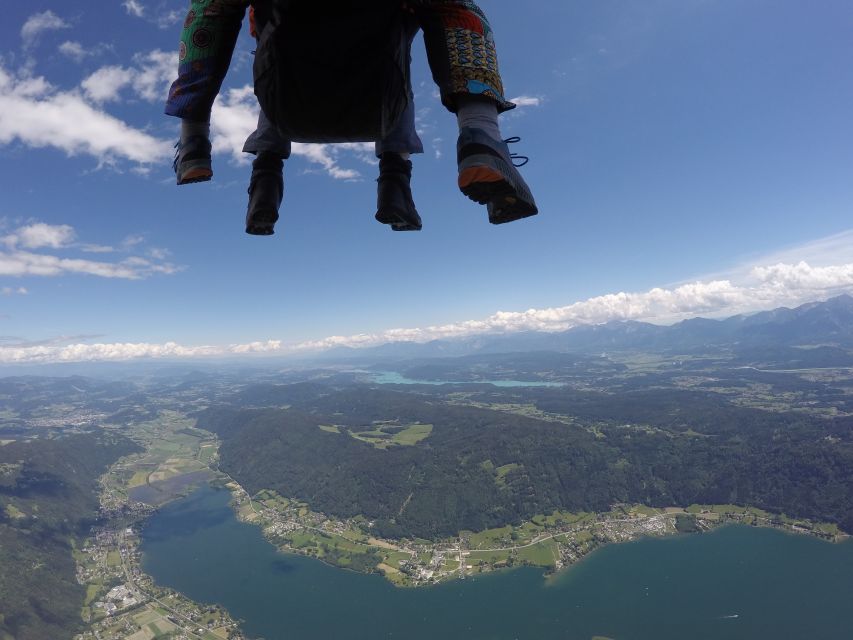 Villach/Ossiachersee: Paragliding "Action" Tandemflug - Safety and Instruction: What Makes Tandem Go Smooth