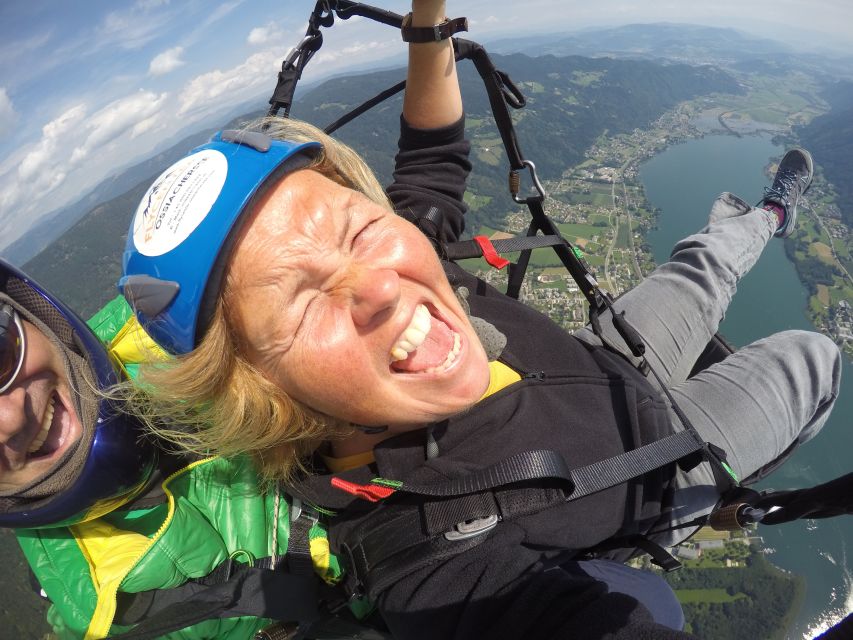 Villach/Ossiachersee: Paragliding "Action" Tandemflug - What to Pack: Wear for Control, Not Fashion