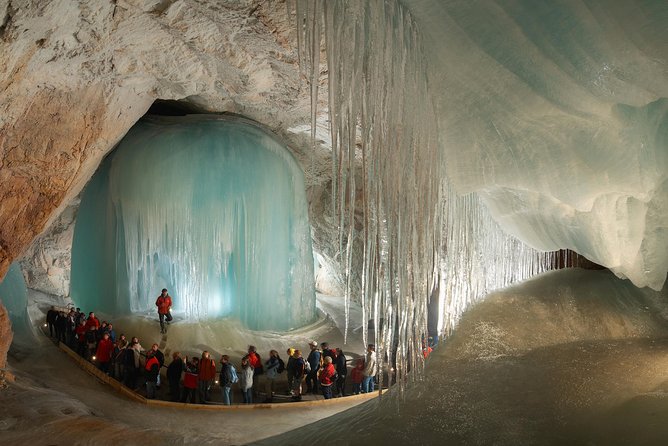 Werfen World's Largest Ice Caves and Golling Waterfalls Tour - How the door-to-door Salzburg minivan setup saves your energy