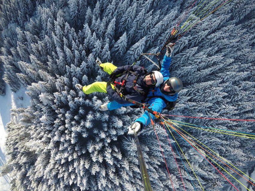 Zell am See: Schmittenhöhe Tandem Paragliding Flight - The flight itself: up to 30 minutes of real flying